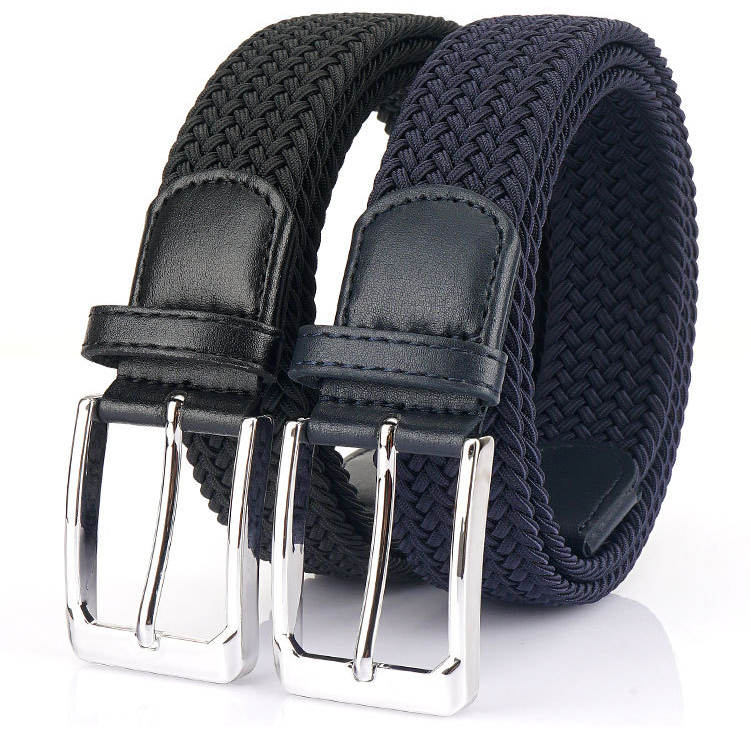 Cinturón trenzado canvas