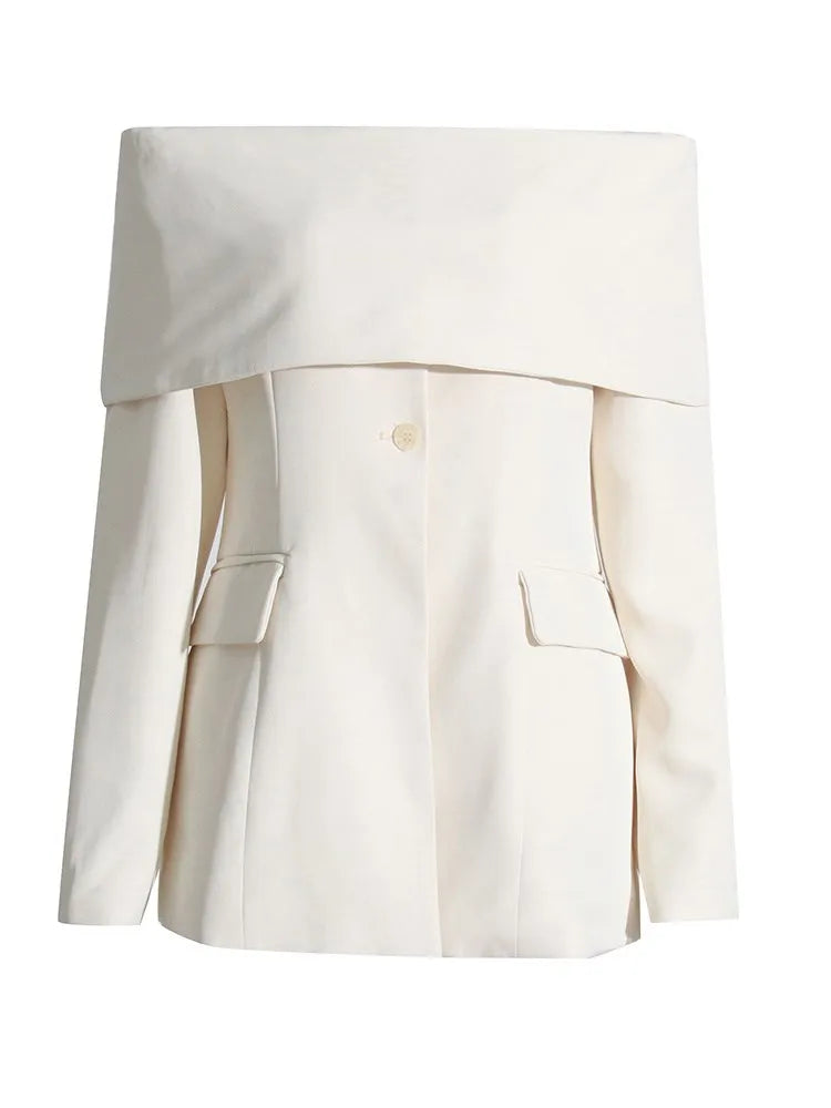 Camiseta blazer bardot