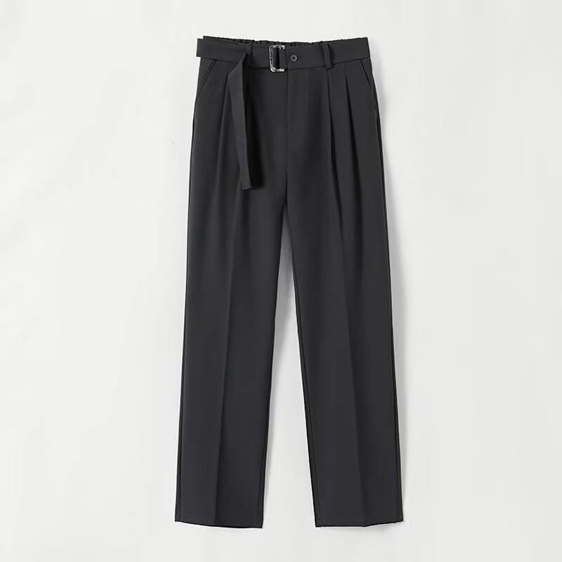PANTALÓN SASTRERO PINZAS CINTURÓN