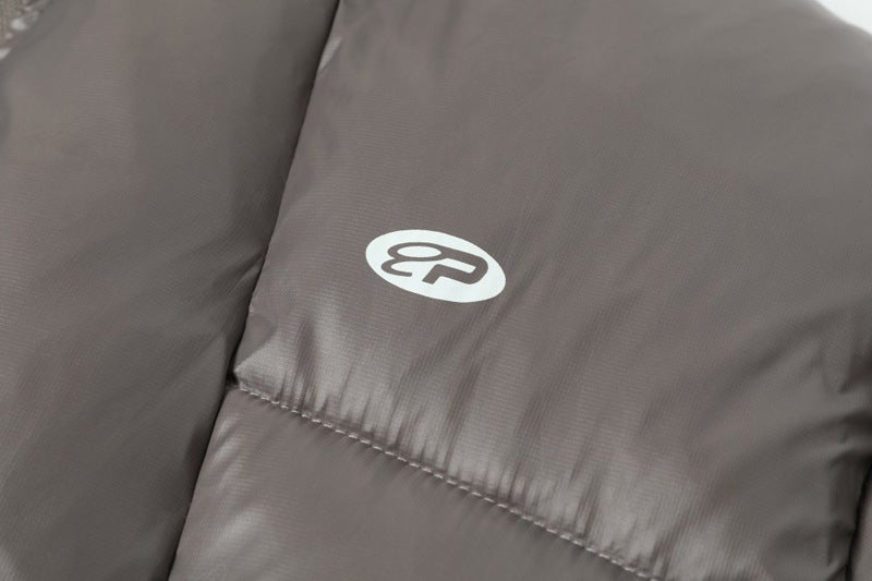 Abrigo puffer cuello-mock