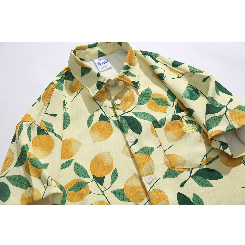 Camisa print frutal