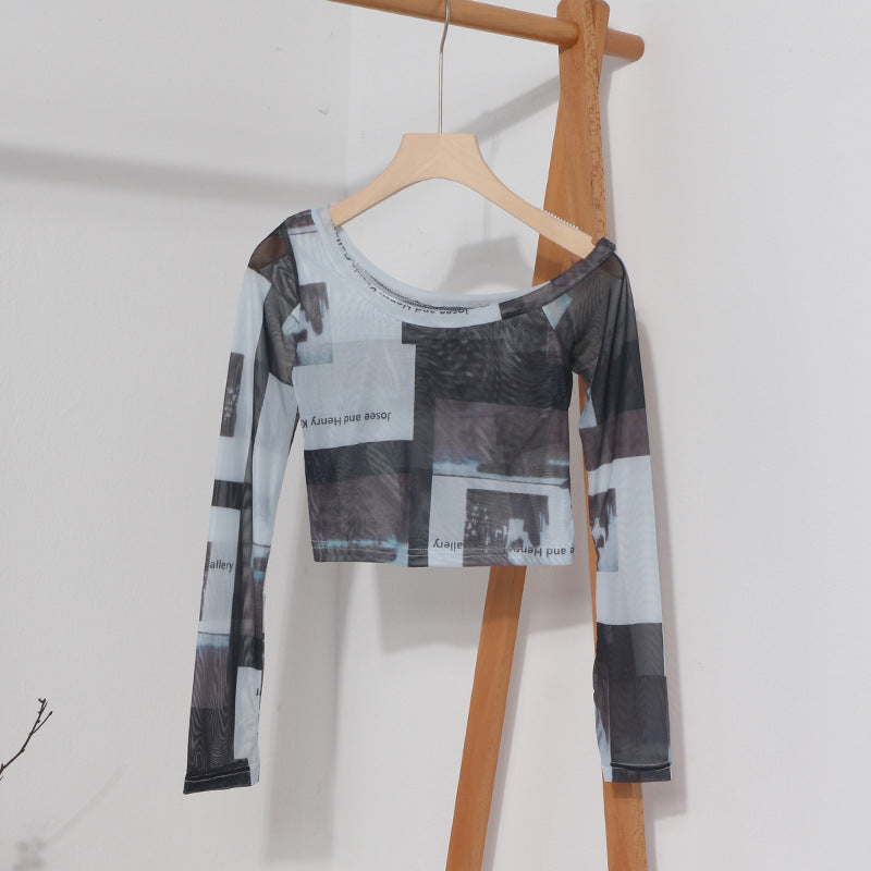 Camiseta muselina biselada