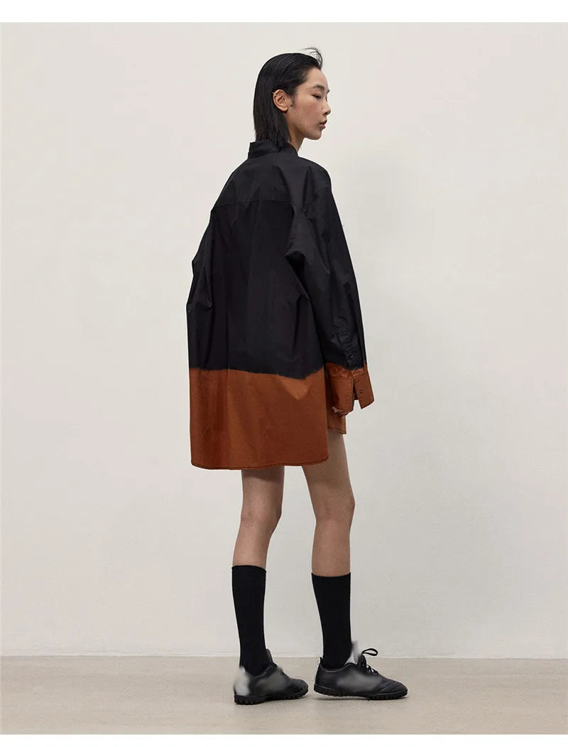 Camisa maxi loose-fit