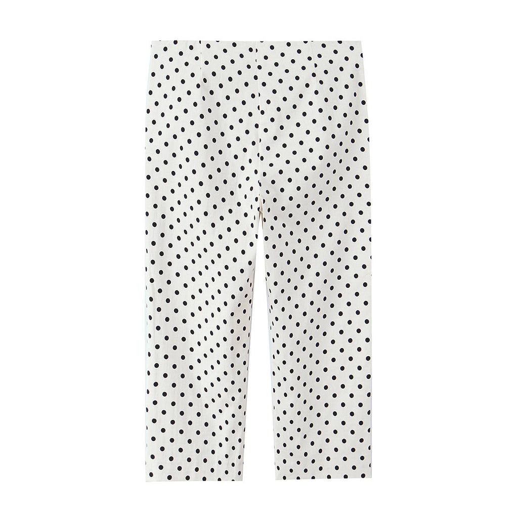 Pantalón capri lunares