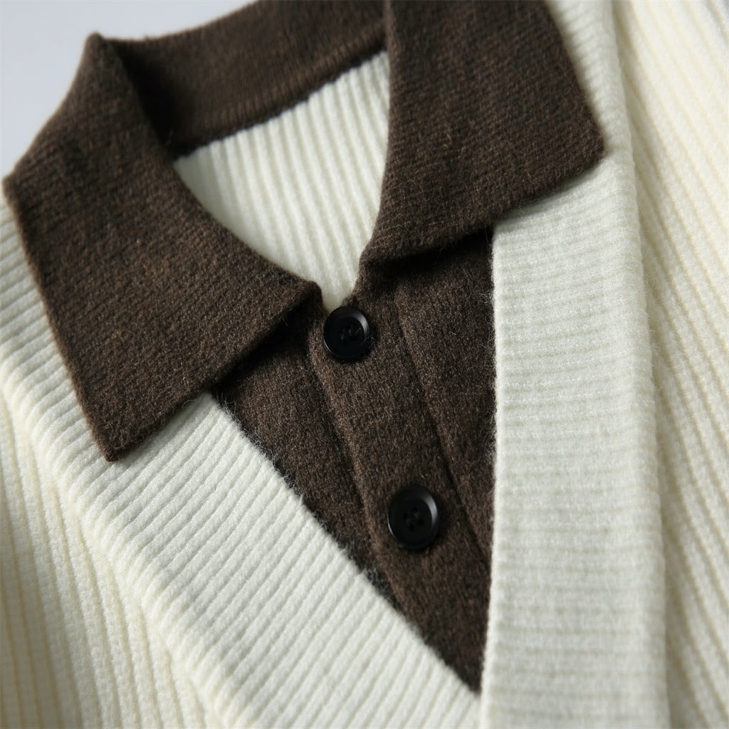 Jersey jacquard combinado