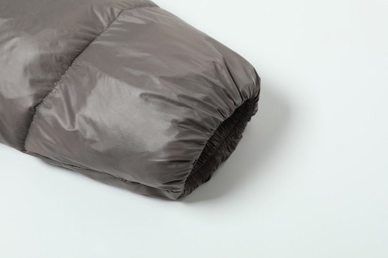 Abrigo puffer cuello-mock