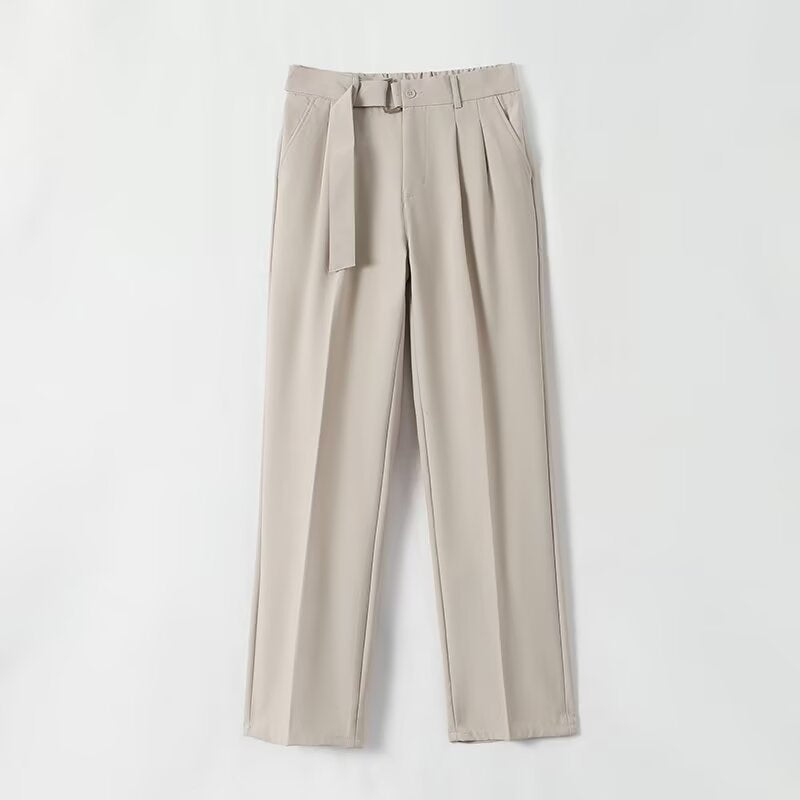 PANTALÓN SASTRERO PINZAS CINTURÓN