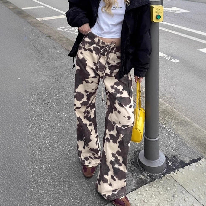 PANTALONES RECTOS ANIMAL PRINT