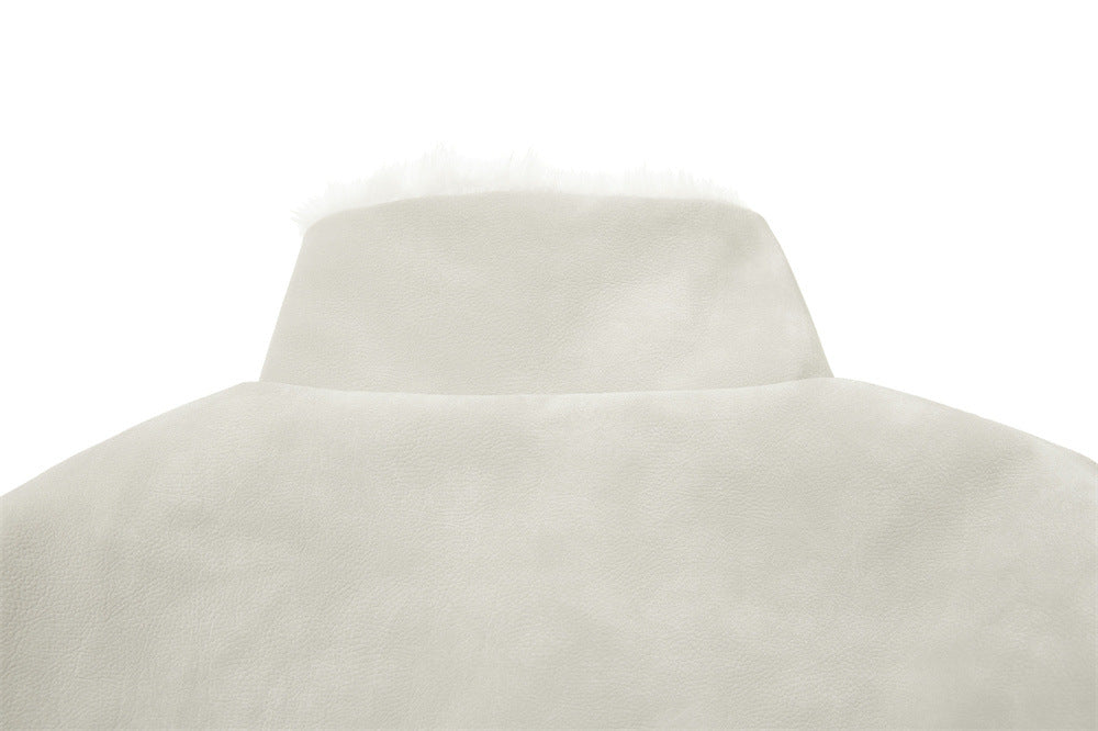 Abrigo loose-fit ante