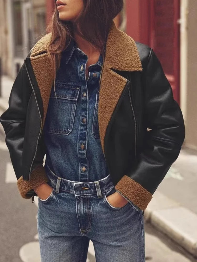 Chaqueta piel vintage