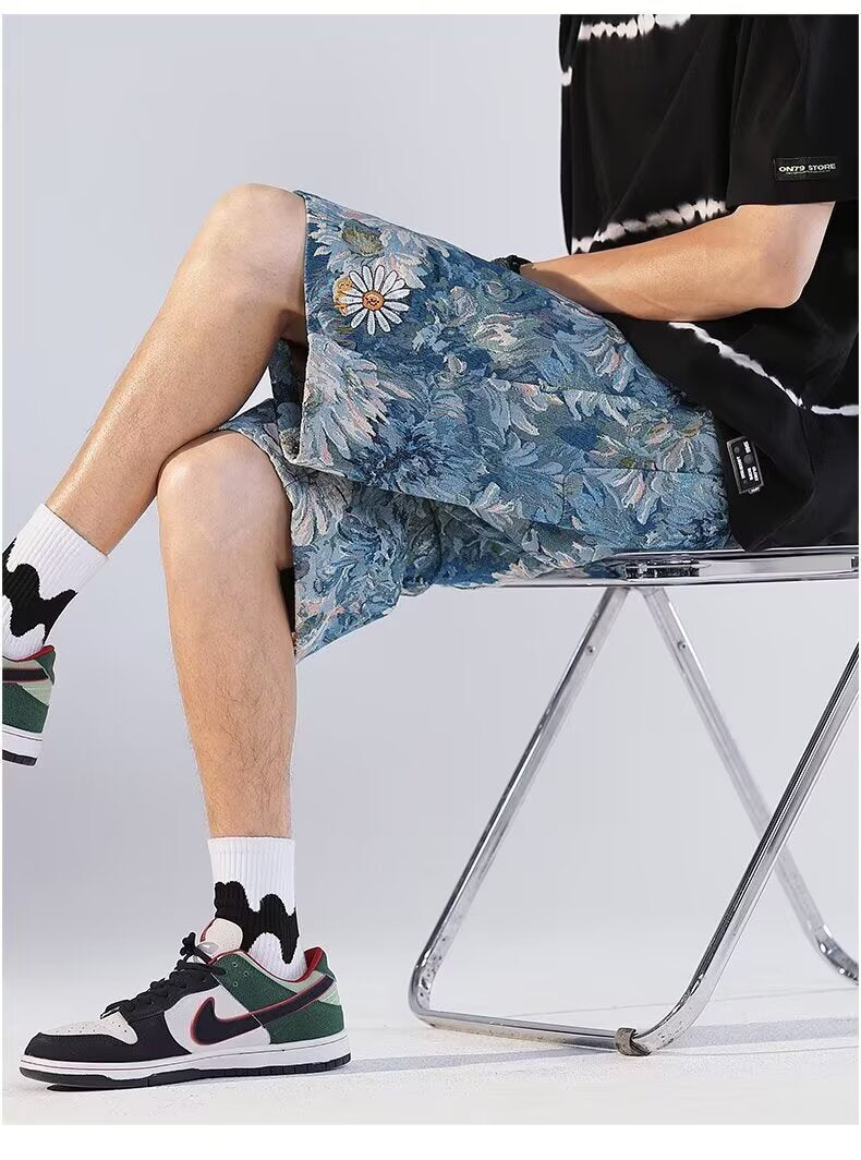 Bermuda floral print