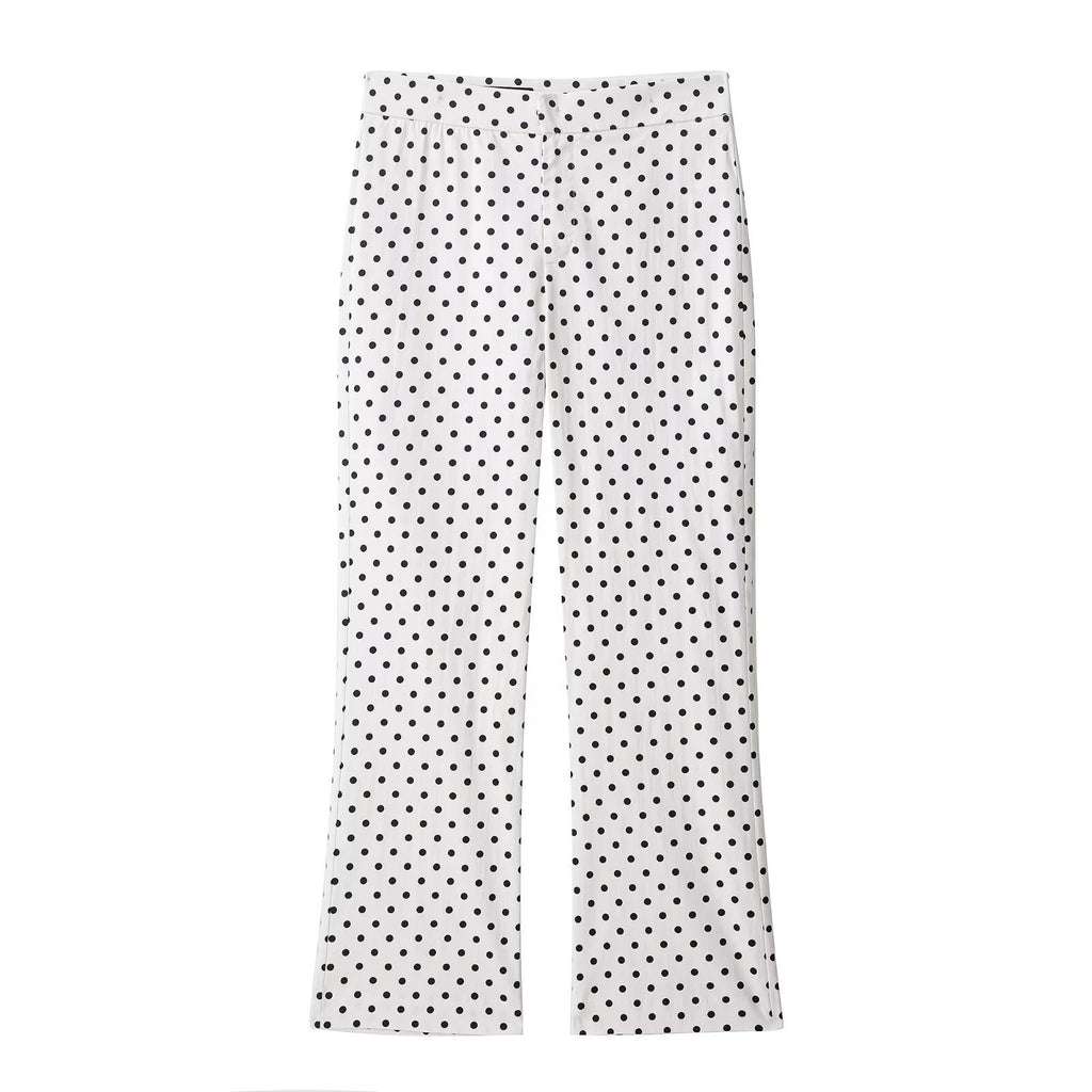 Pantalón flare lunares