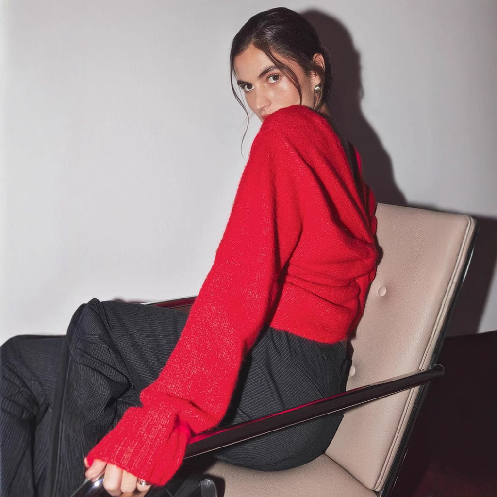 Jersey espalda descubierta