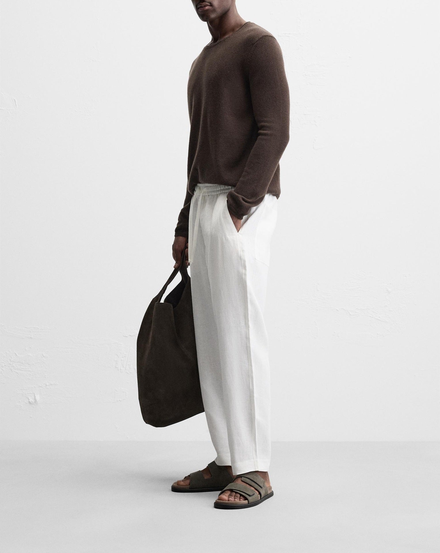 Pantalones casual holgados