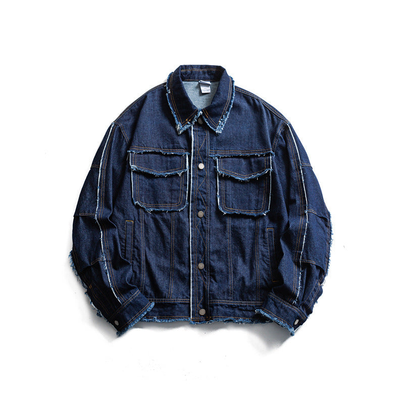 Camisa denim costuras