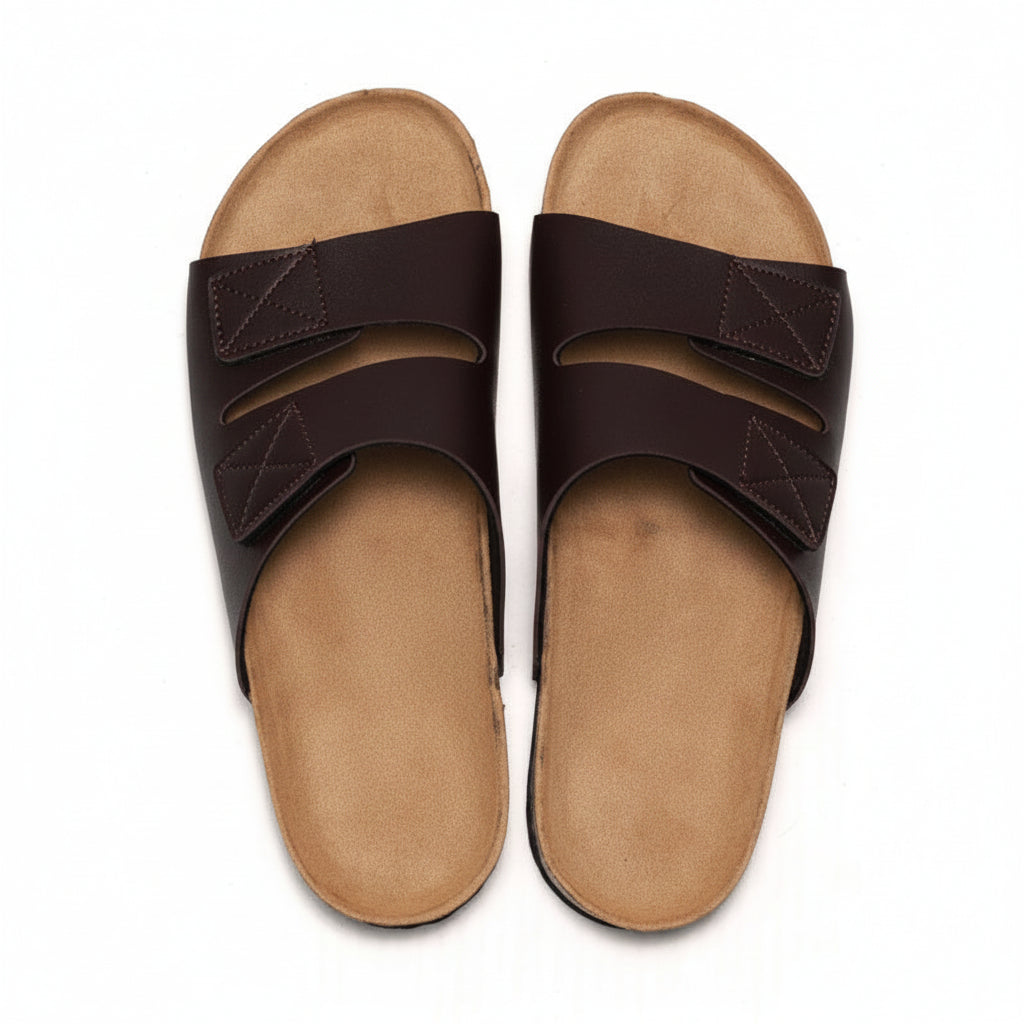 Sandalia cork velcro
