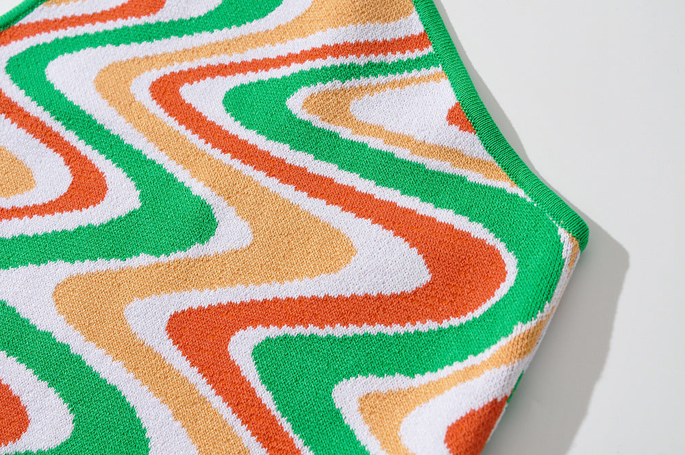Body punto jacquard