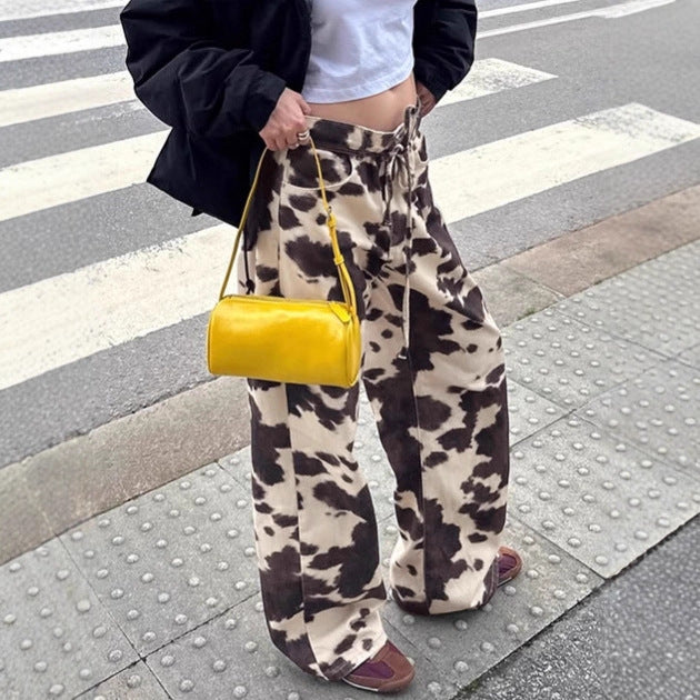 PANTALONES RECTOS ANIMAL PRINT