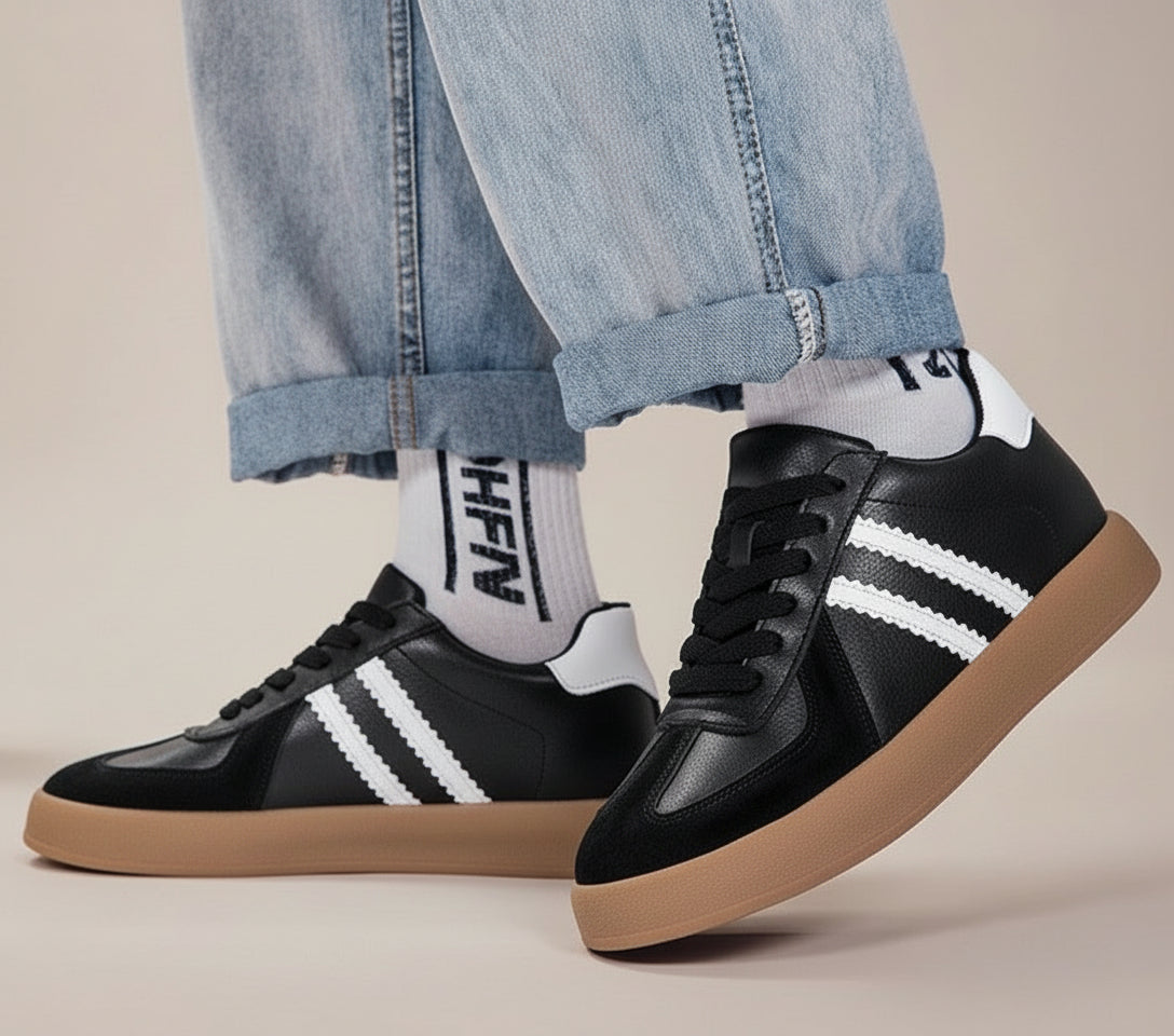 Zapatilla plana cuña