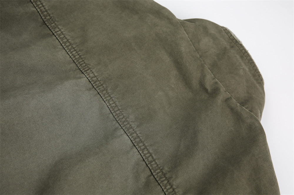 PARKA OVERSIZE EFECTO GASTADO