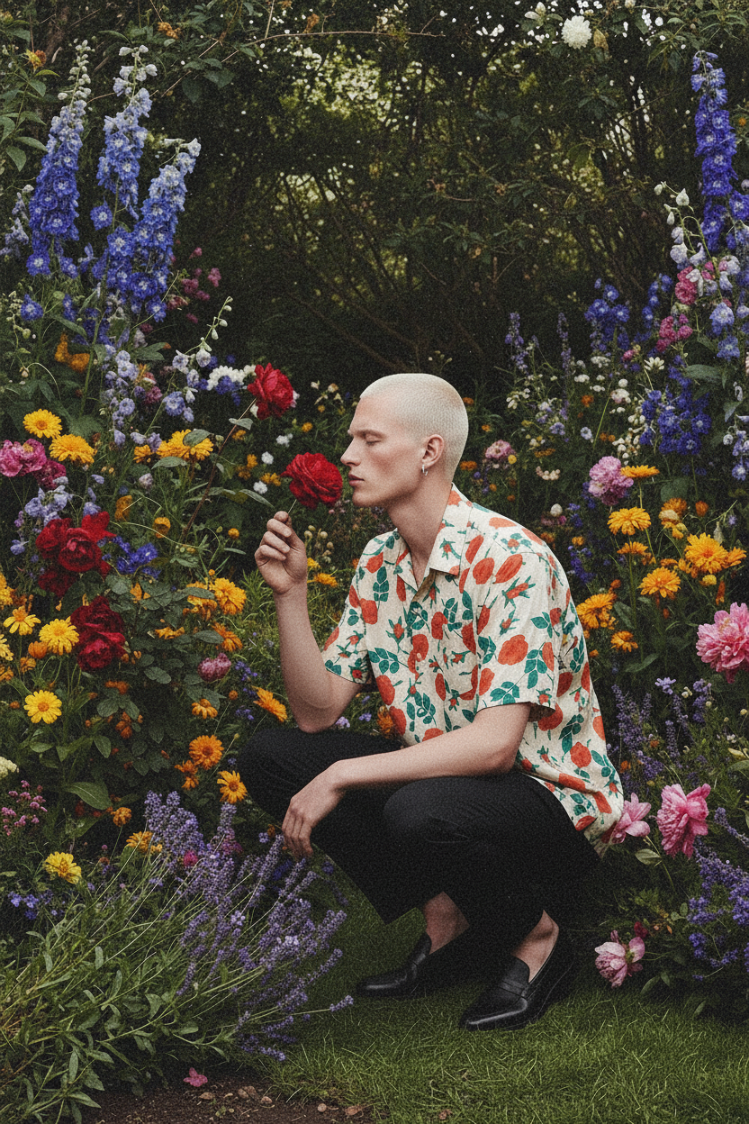 Camisa print floral