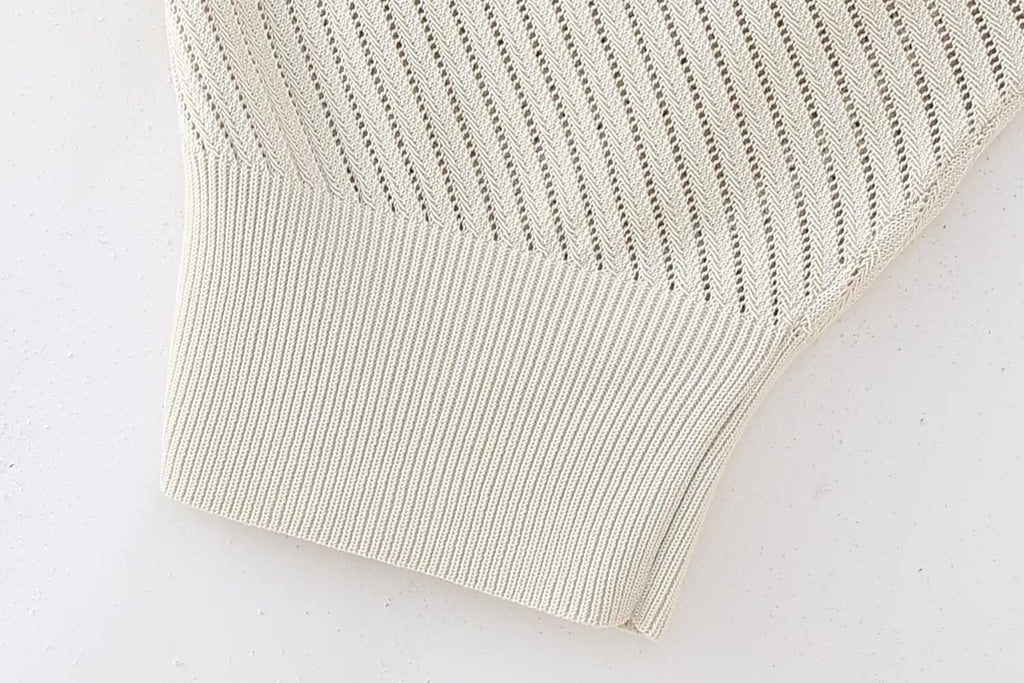 Top punto jacquard