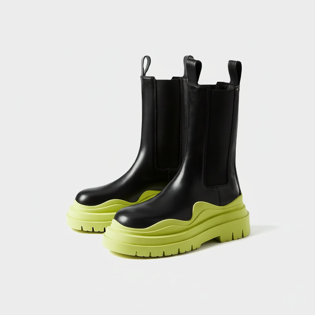 Bota caña-media Chelsea