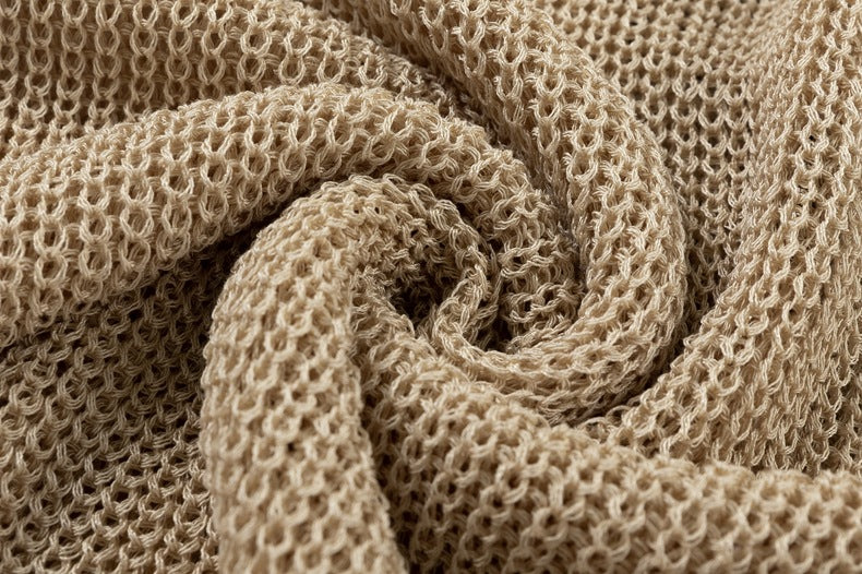 Suéter punto agujero