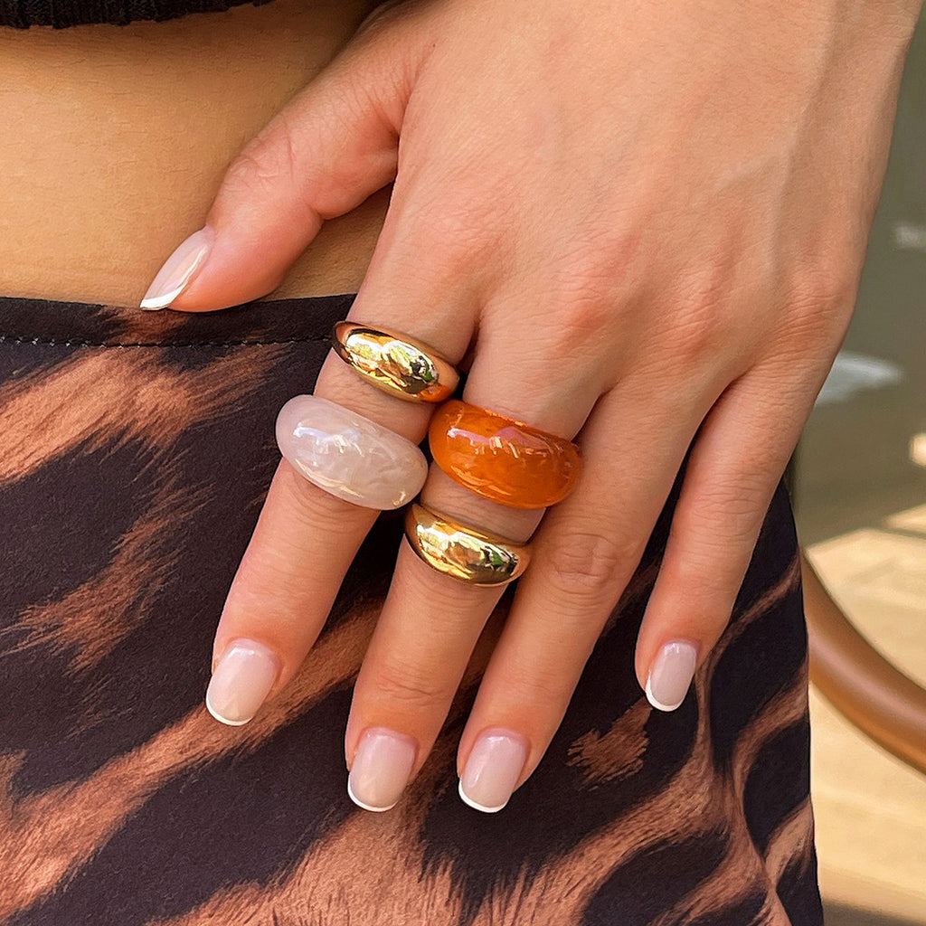 Set anillos retro