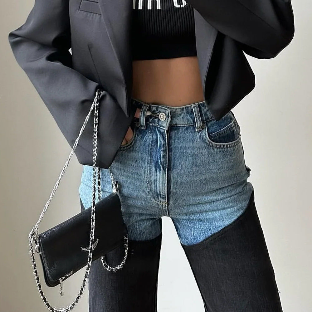 Jeans combinados