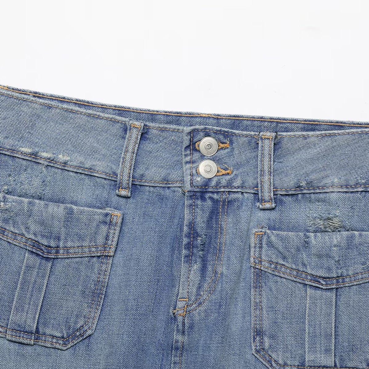 Falda mini denim