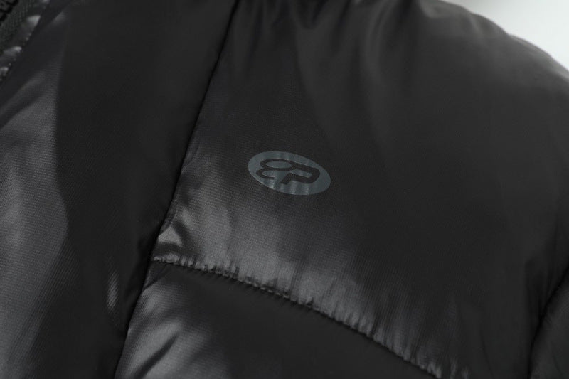 Abrigo puffer cuello-mock