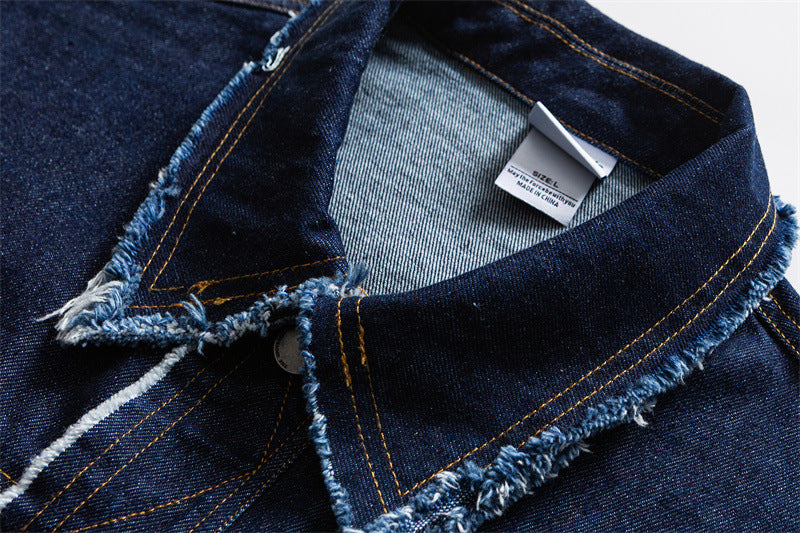 Camisa denim costuras