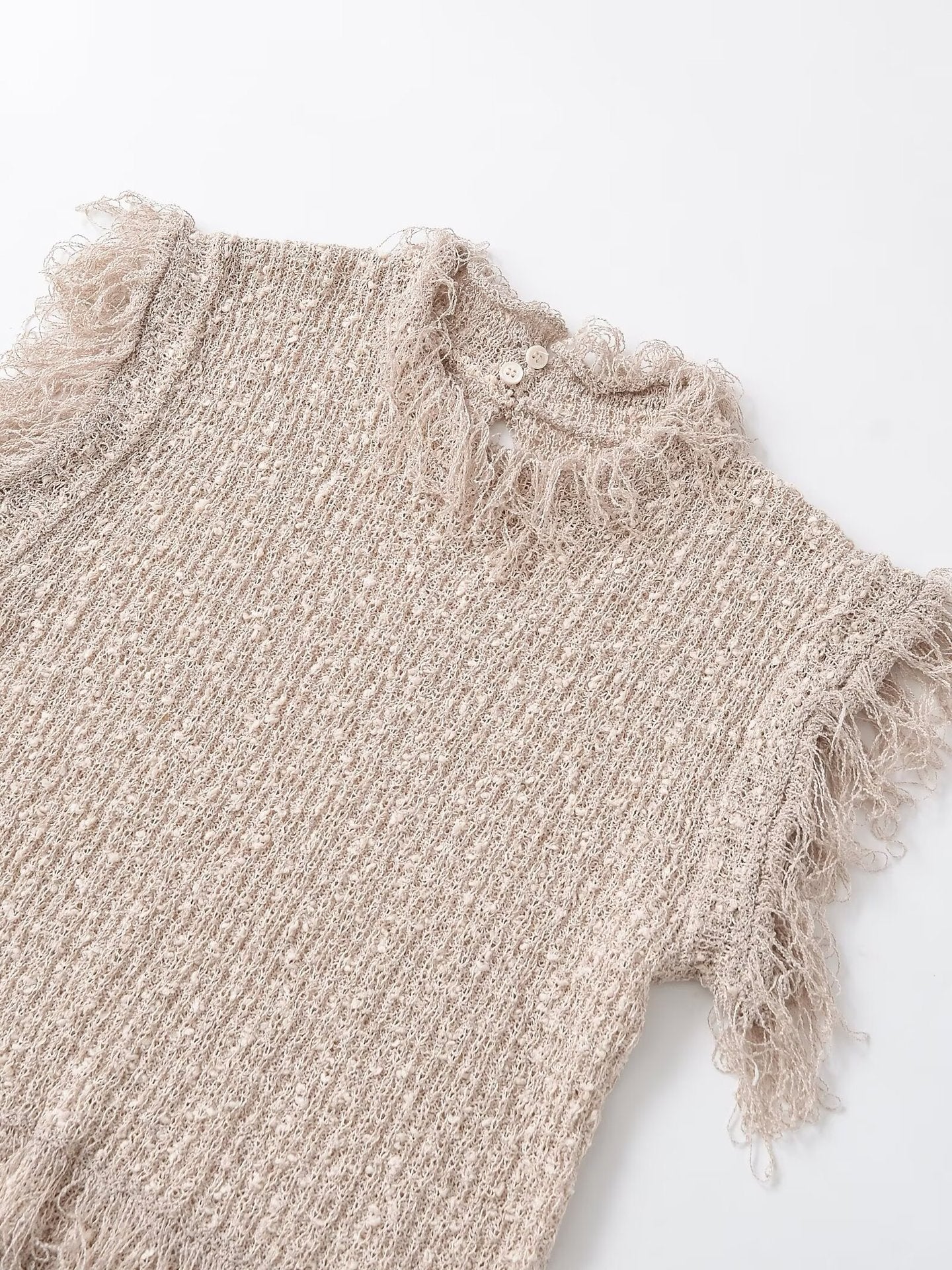 Chaleco punto pullover