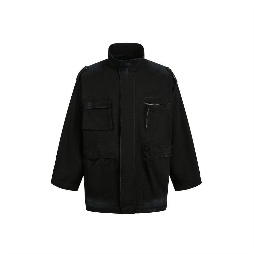 PARKA OVERSIZE EFECTO GASTADO