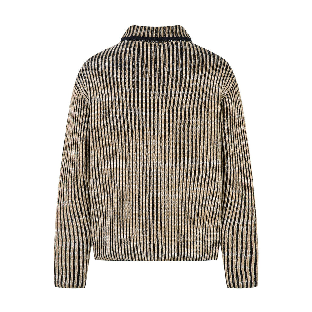 Chaqueta punto rayas