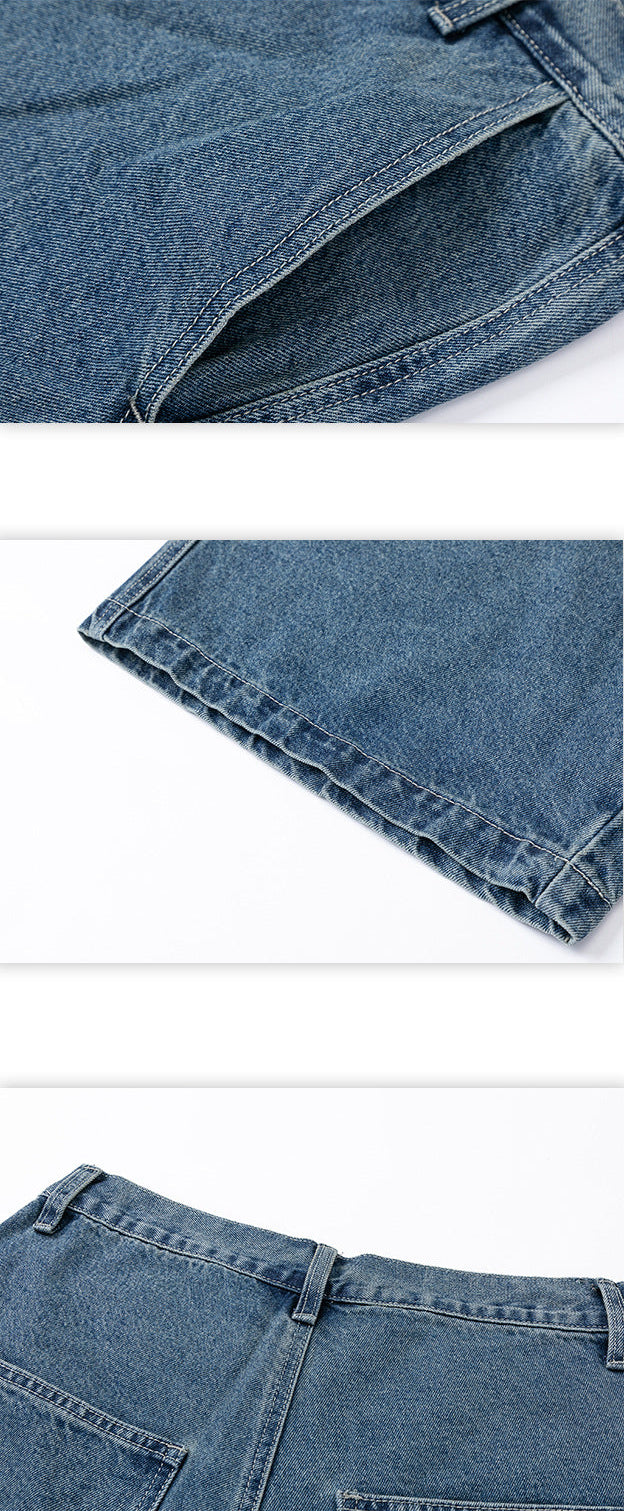Bermudas denim lavado
