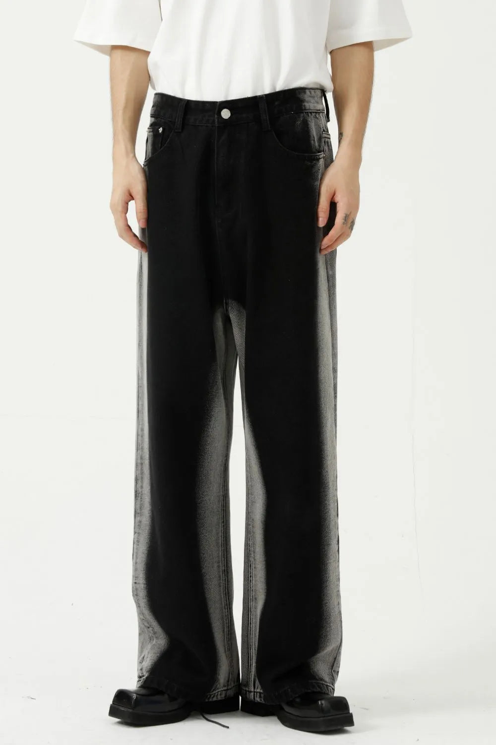 Jeans contraste bolsillos