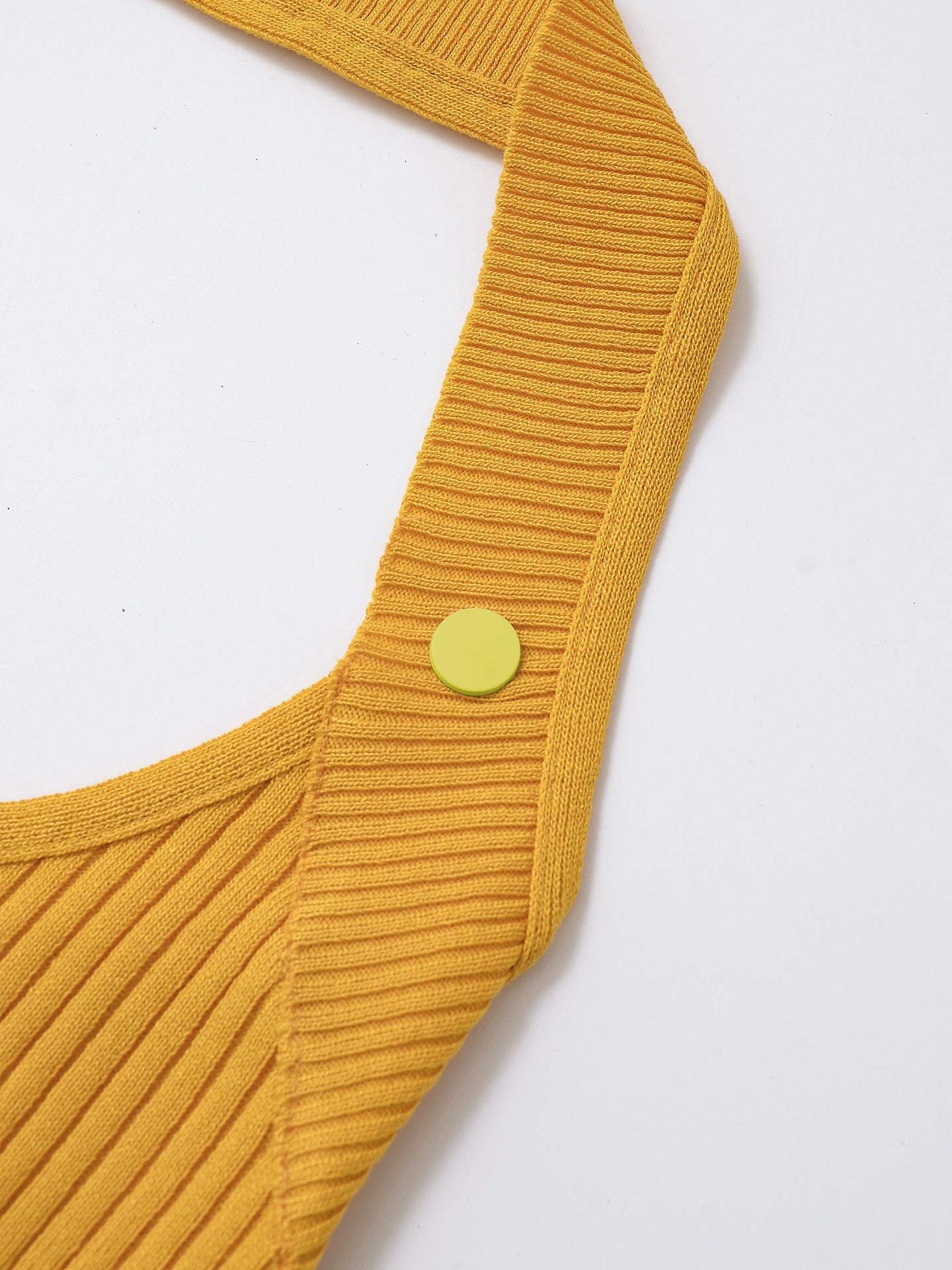 Top punto-canalé halter