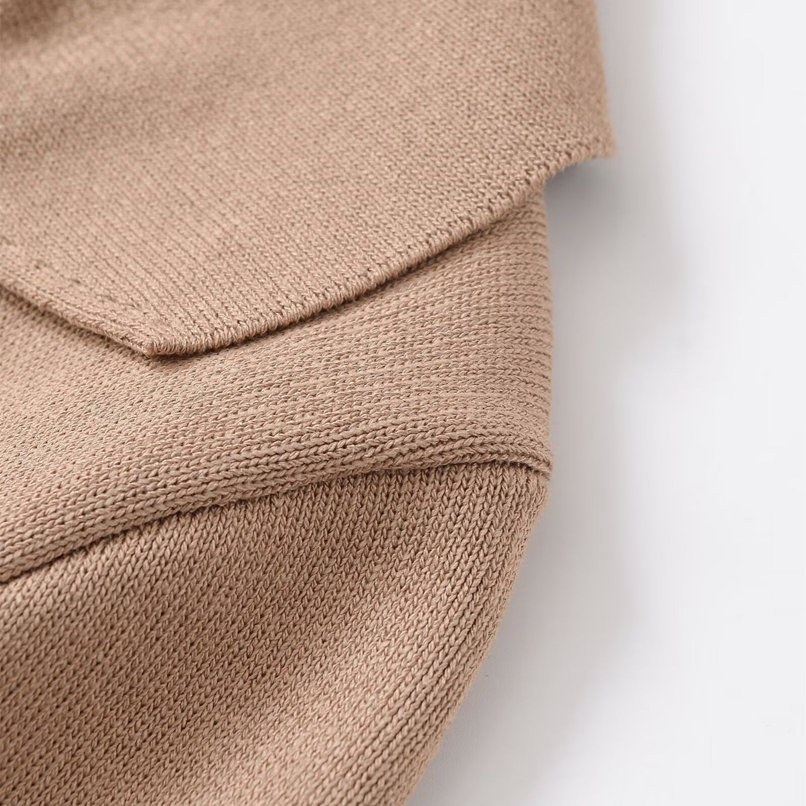 Cárdigan punto solapa