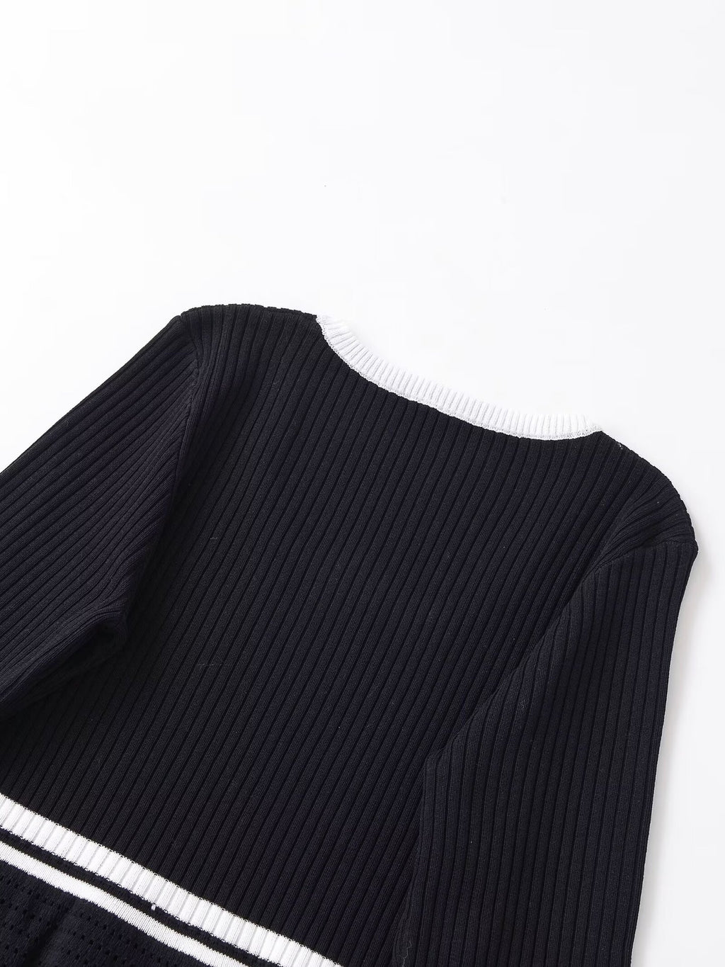 Suéter punto patchwork