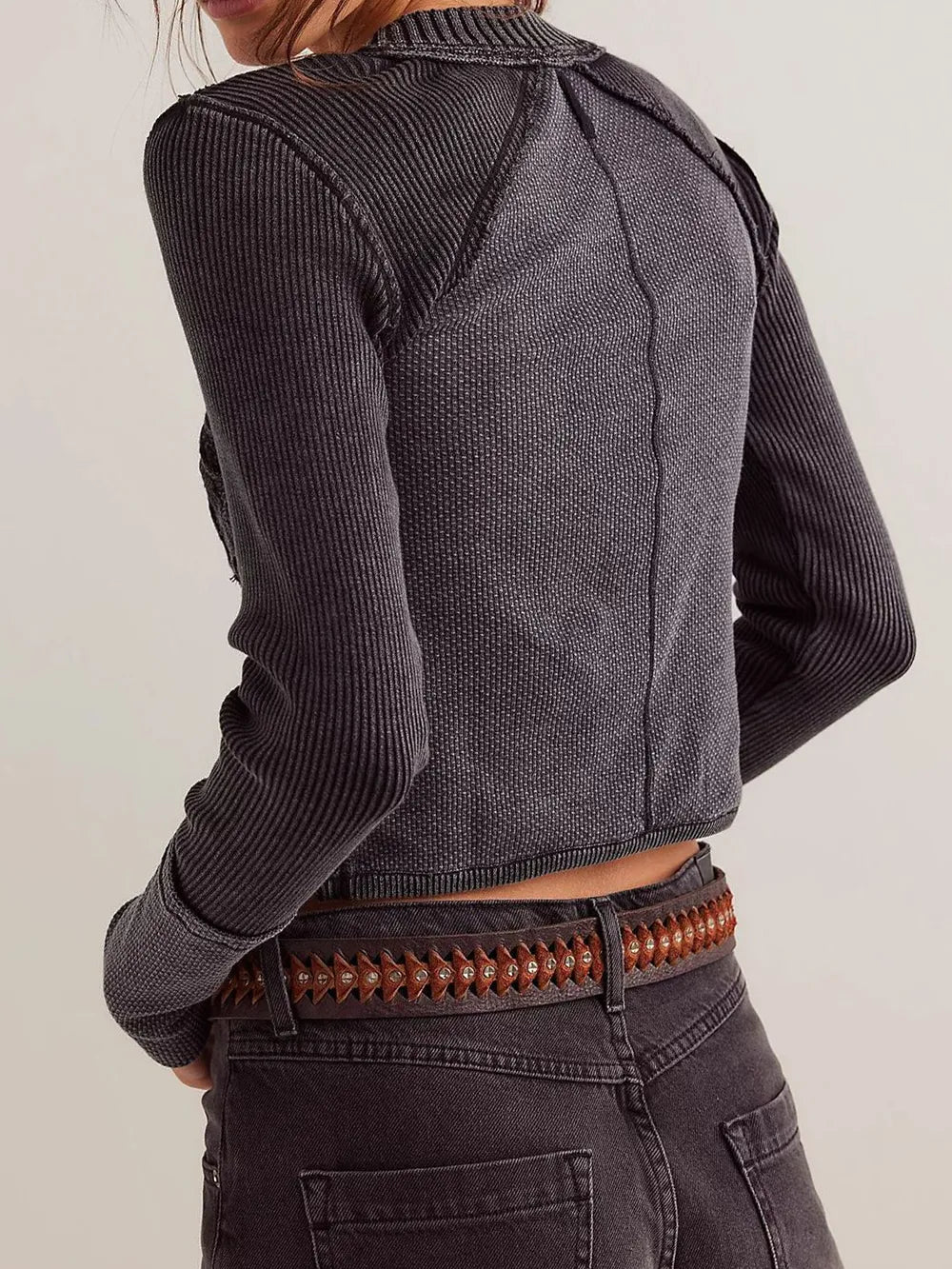 Camiseta punto botones