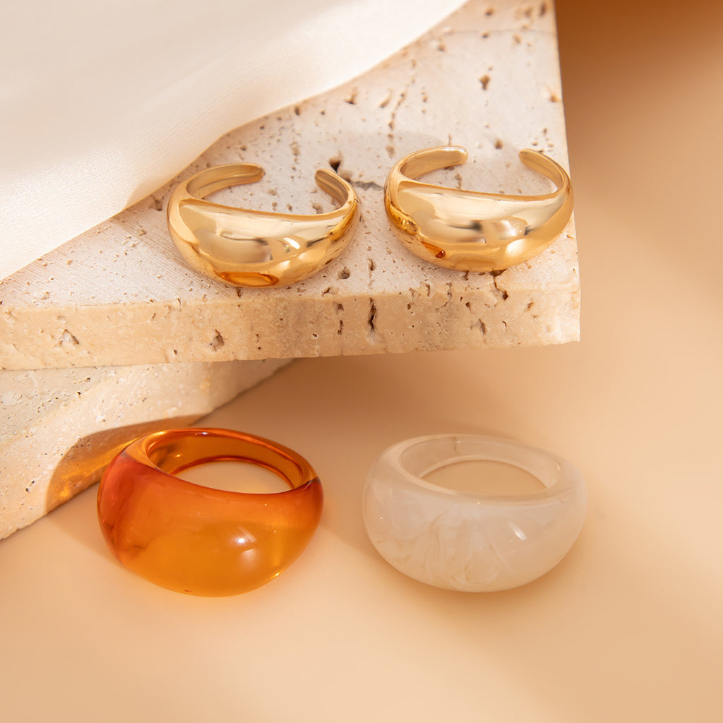 Set anillos retro