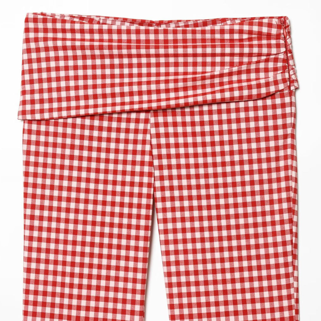 Conjunto vichy top/pantalón
