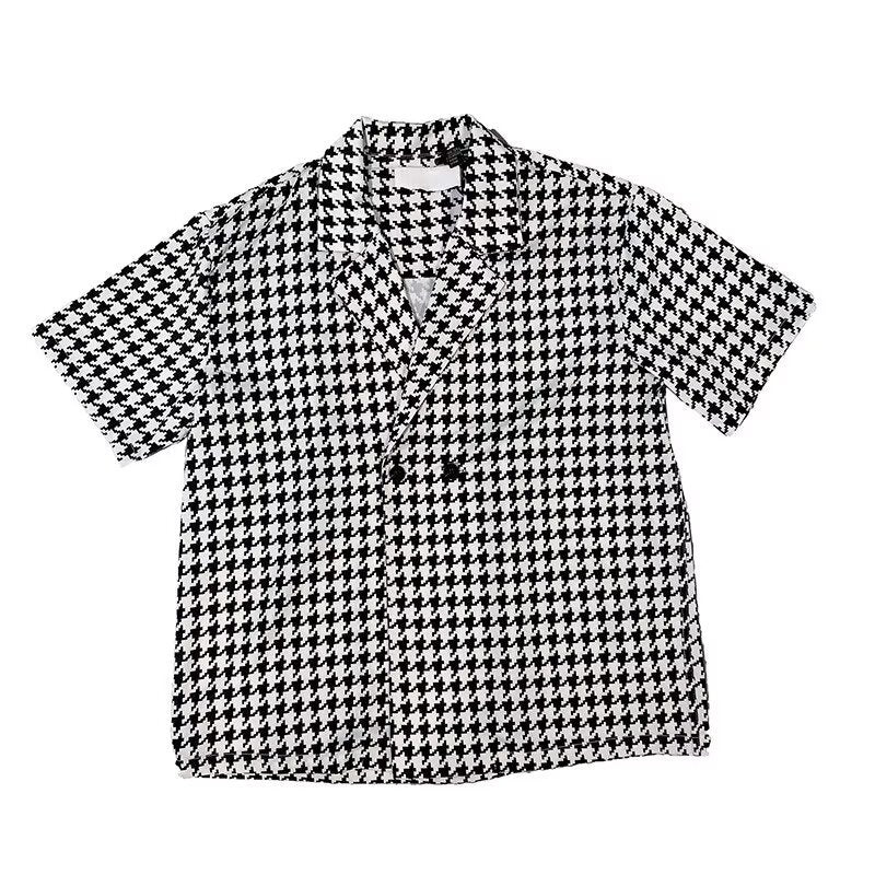 Camisa doble botonadura