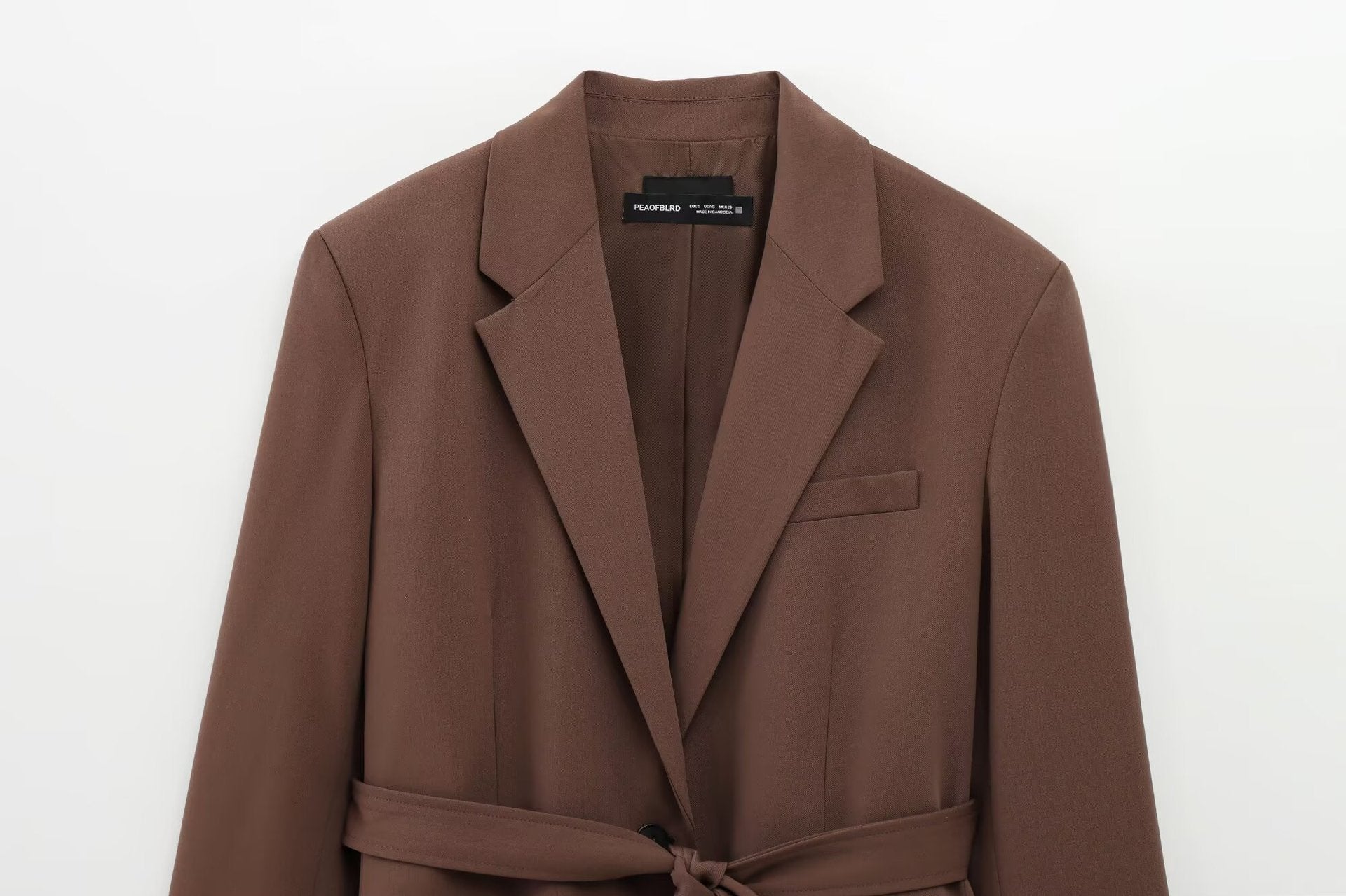 Traje casual cinturón