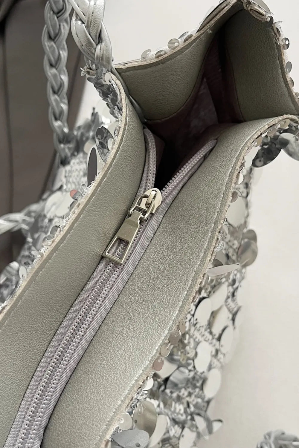 Bolso lentejuela maxi