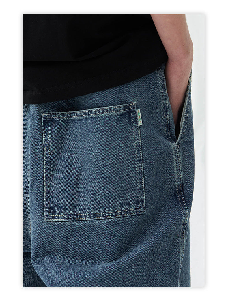 Bermudas denim lavado