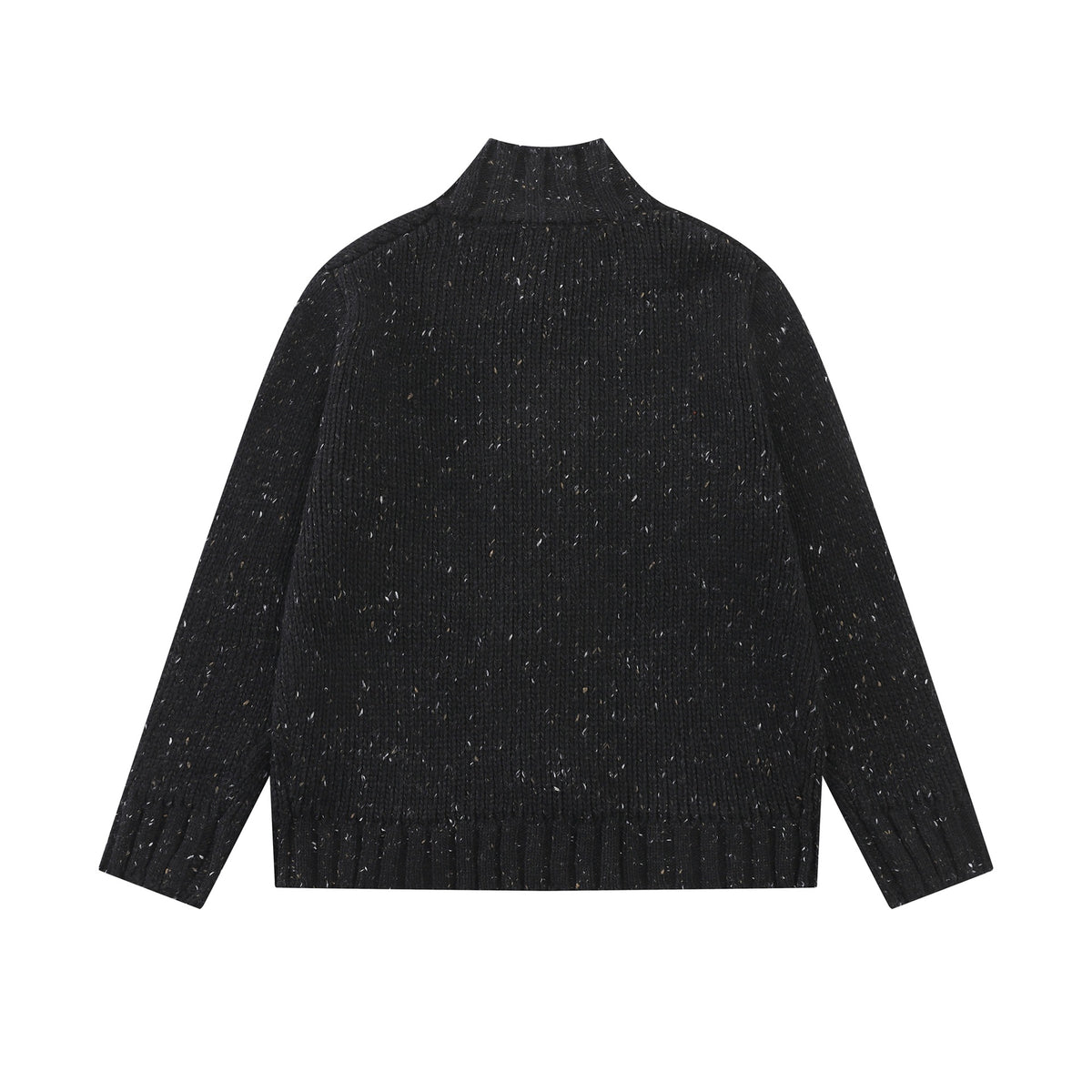 CHAQUETA PUNTO MOTEADO HEBILLAS