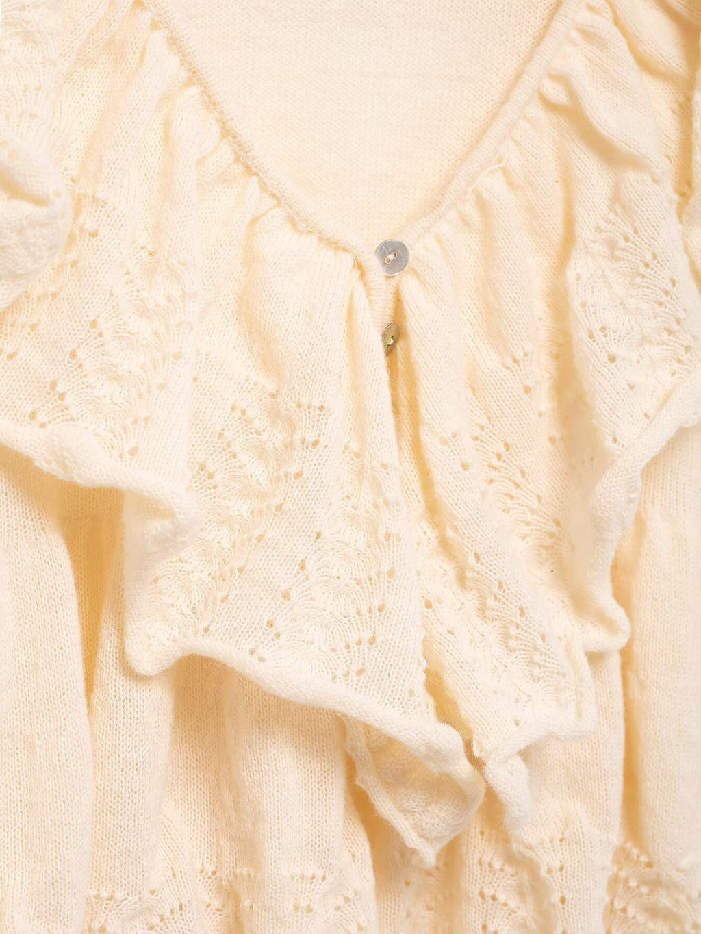 Blusa punto volantes